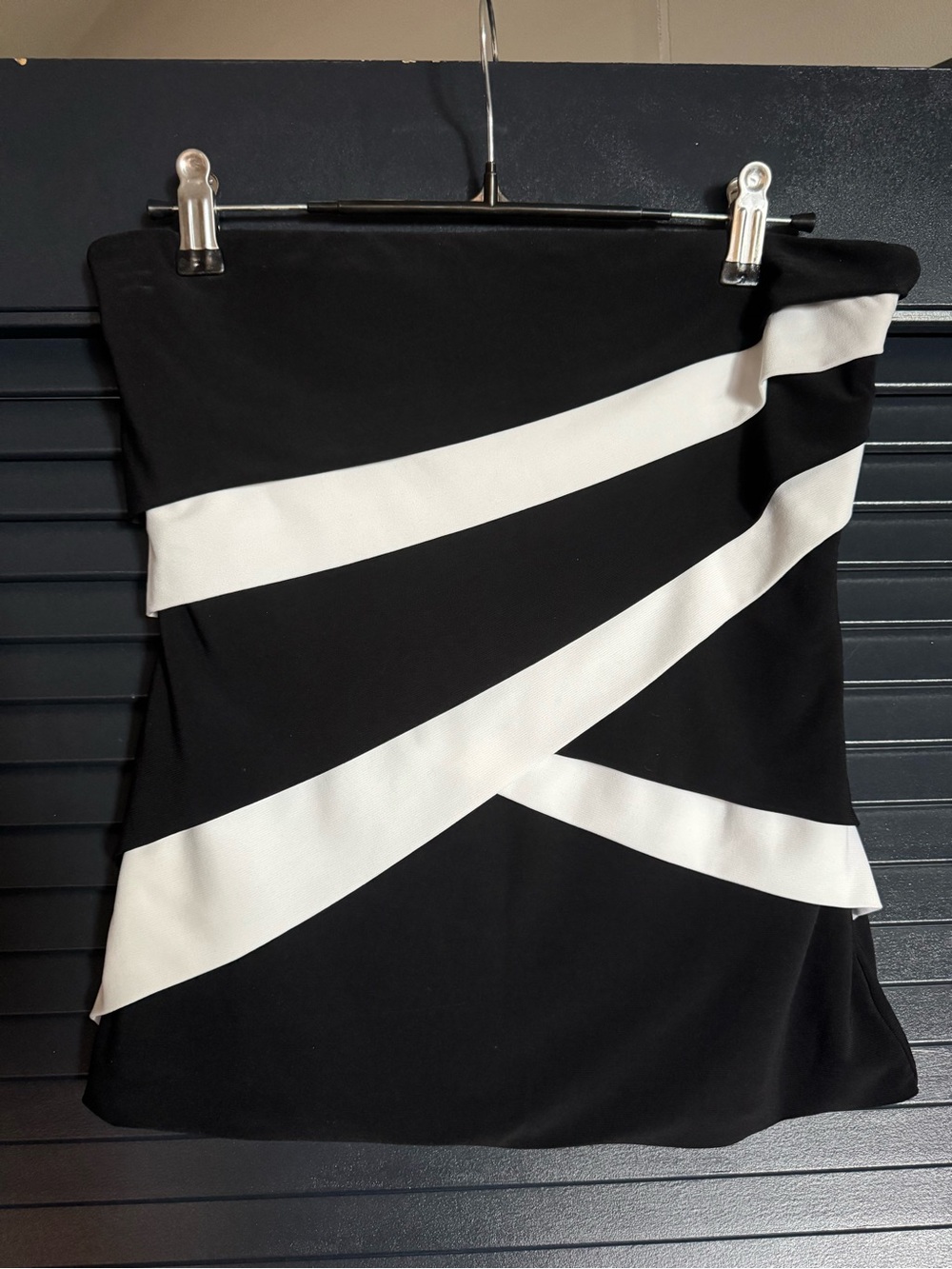 NWT WHBM Color Block Tiered Tube Top XS